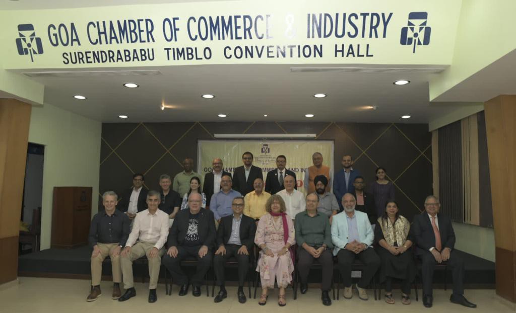 Embajadores del Grulac en India se reúnen con representantes de Cámara de Comercio e Industrias de Goa