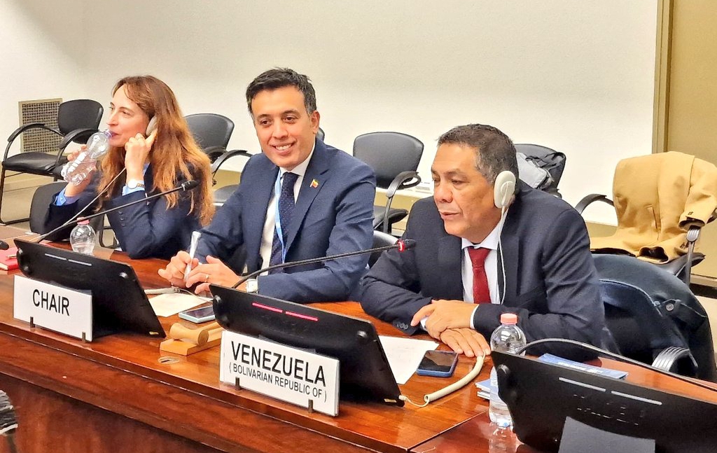 Venezuela presenta Mapa Geopolítico de Sanciones al Grupo de Amigos en Defensa de la Carta de la ONU de Ginebra