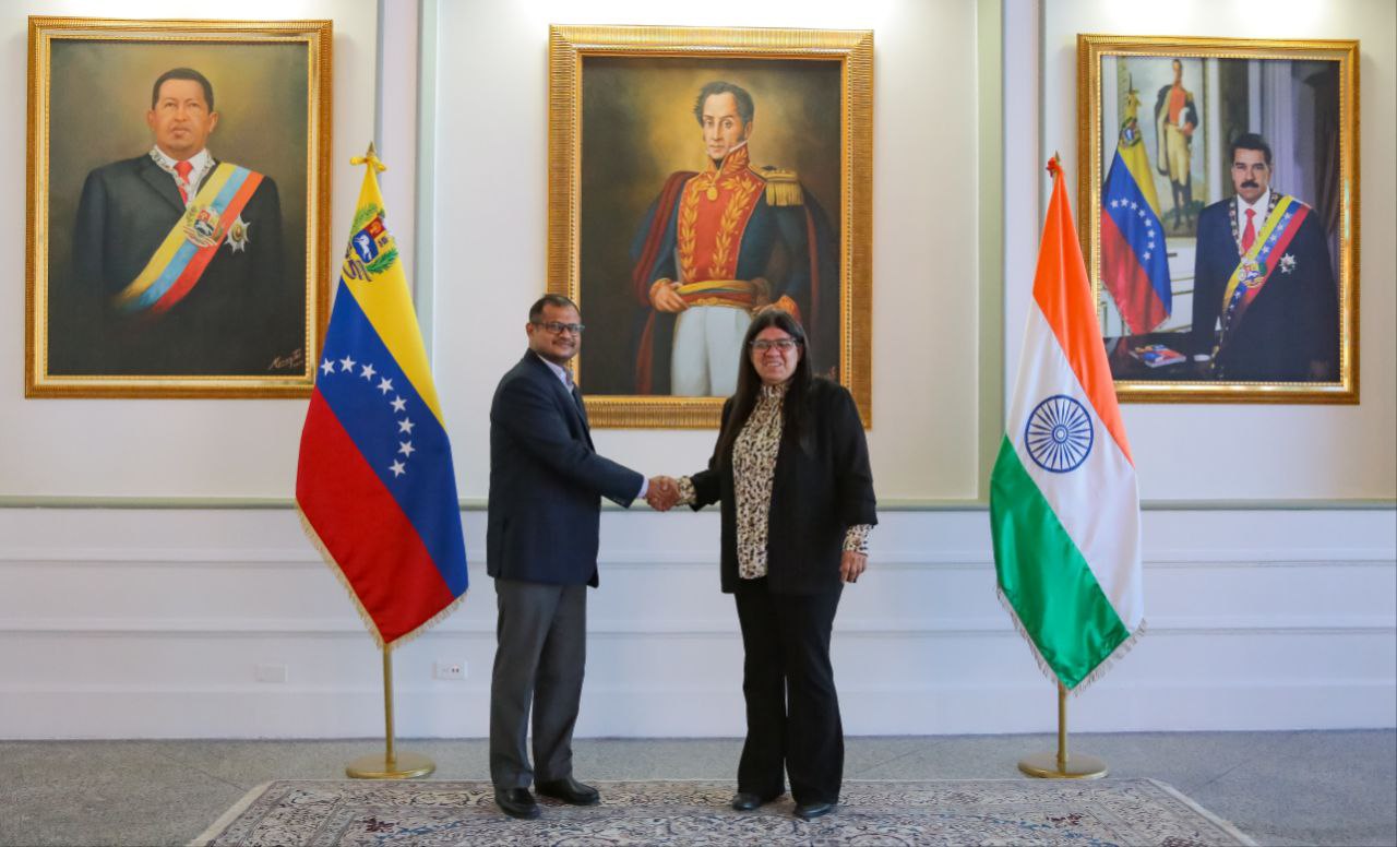 Arriba a Caracas nuevo Embajador designado de la República de la India