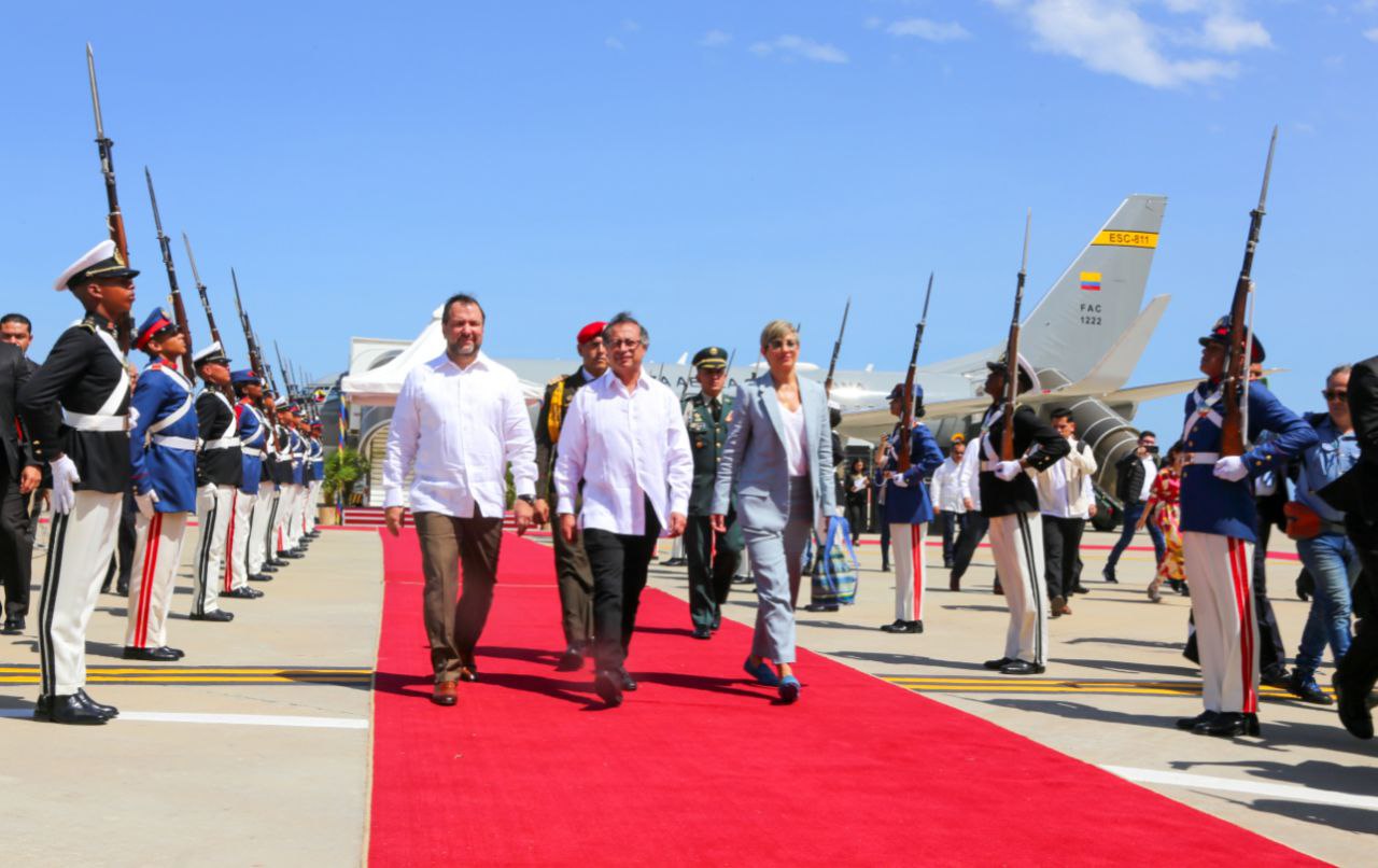 Presidente de Colombia visita Venezuela para seguir consolidando el restablecimiento de relaciones