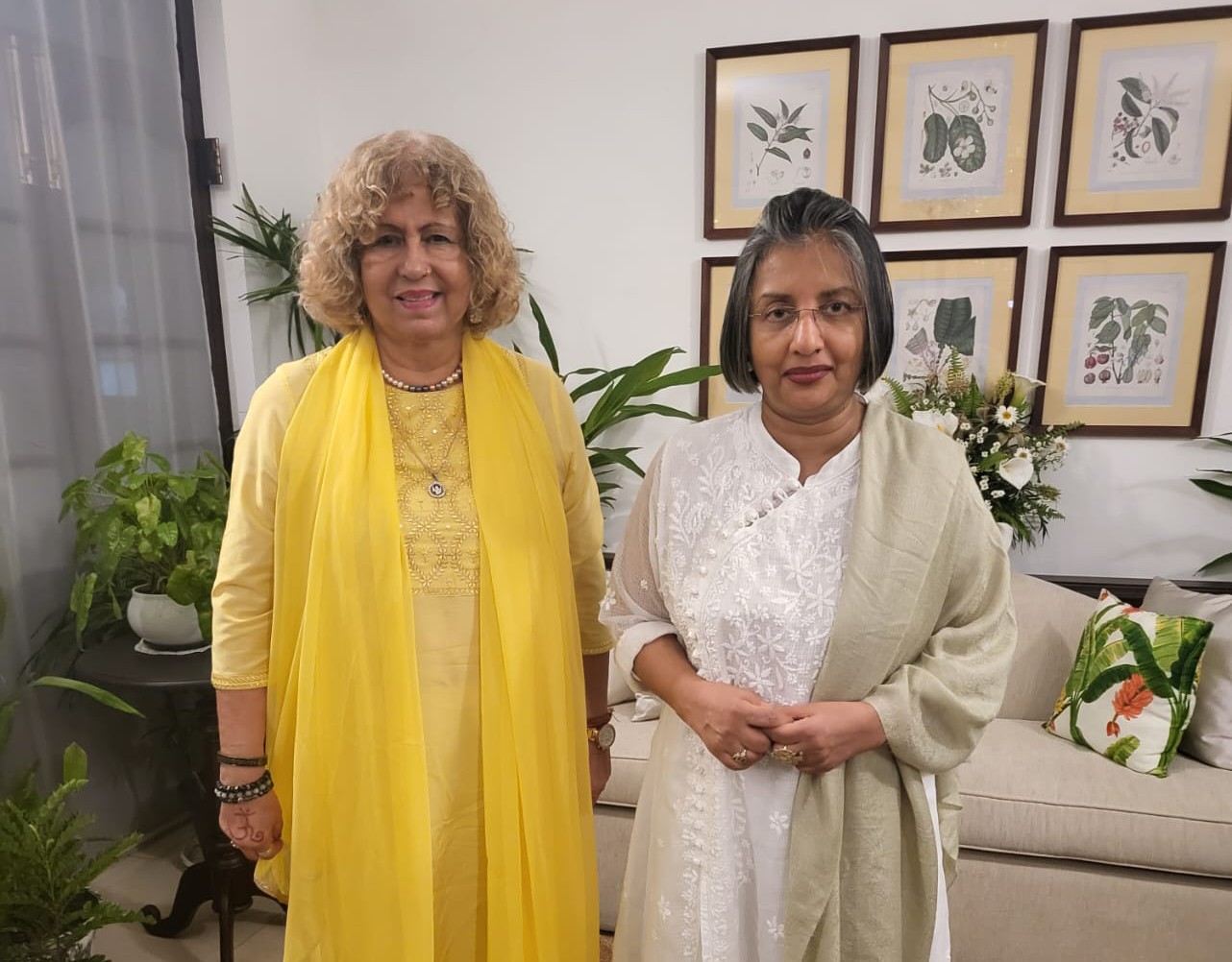 Embajadora Capaya Rodríguez sostuvo encuentro con Primera Dama de Sri Lanka