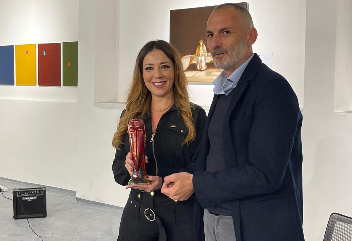 Jefa de Misión en Italia recibe Premio Amedeo Modigliani por su labor a favor de la cultura
