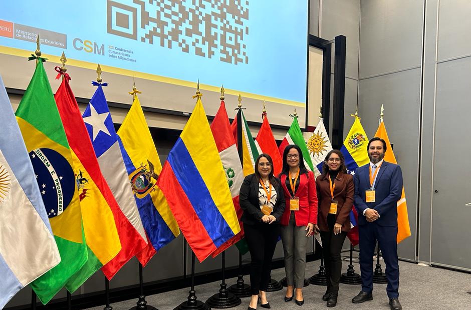 Delegación venezolana participa en XXI Conferencia Suramericana sobre Migraciones en Perú