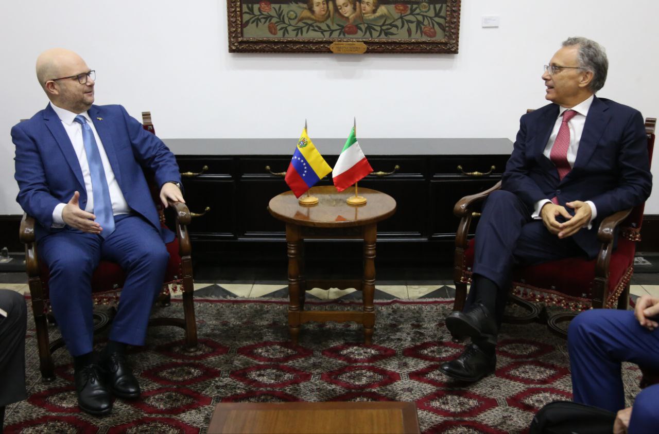 Venezuela e Italia promueven fortalecer cooperación económica
