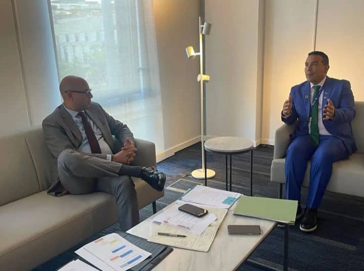 Ministro Lorca conversó con el Secretario Ejecutivo de la COP28