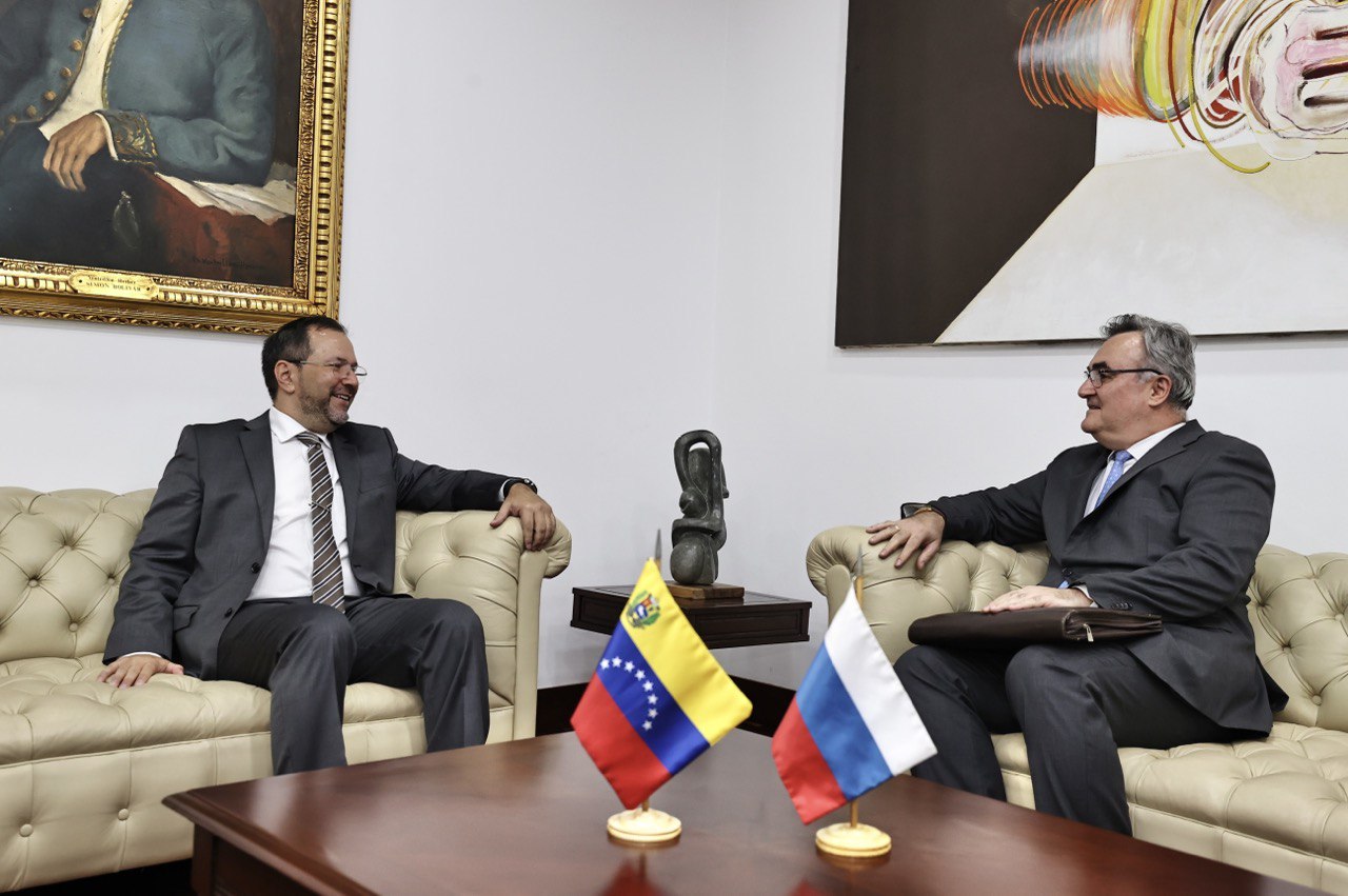 Canciller Yván Gil recibe a Embajador ruso “en un contexto de renovadas agresiones imperialistas”