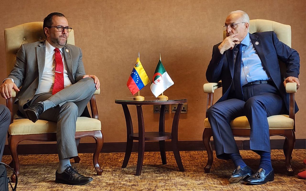 Cancilleres de Venezuela y Argelia ratifican voluntad de profundizar la cooperación