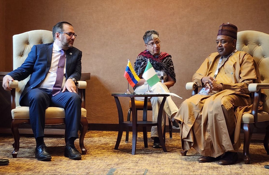 Venezuela y Nigeria reafirman compromiso de promover la cooperación Sur-Sur
