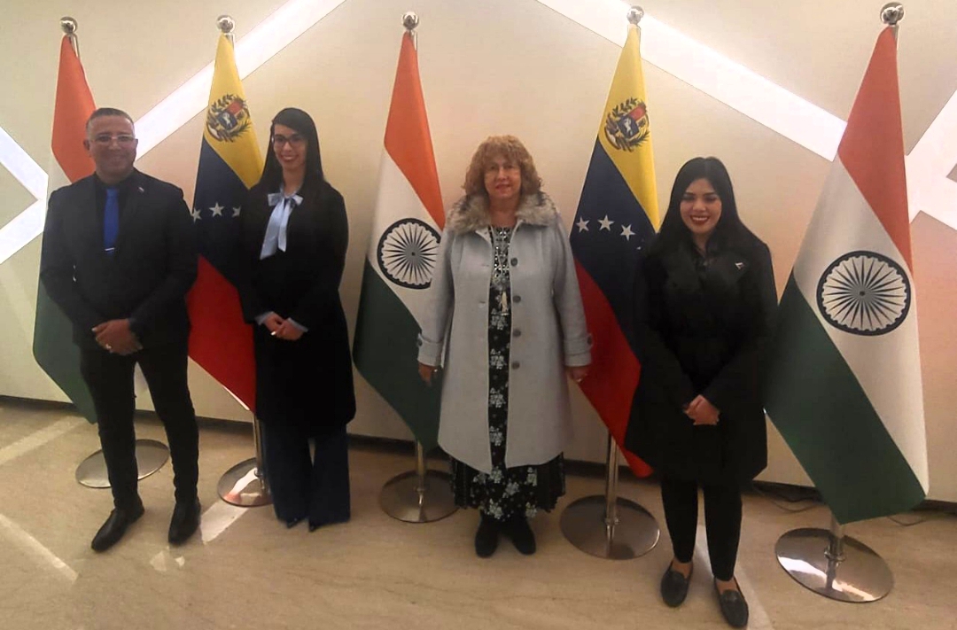 Delegación venezolana participa en Programa de Formación Especializado en Recursos Comerciales en la India