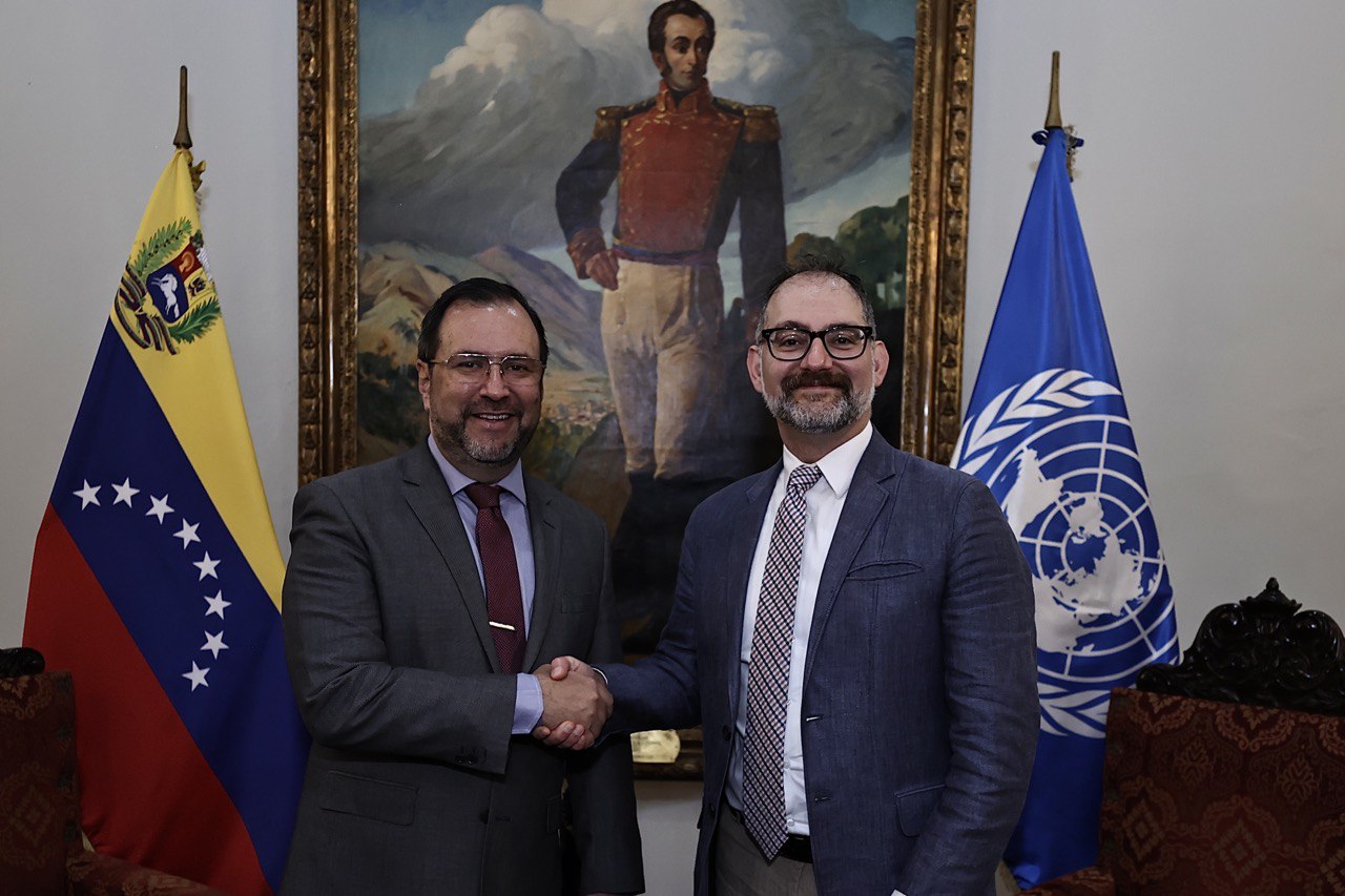 Canciller Yván Gil expone logros de Venezuela en seguridad alimentaria ante Relator Especial de la ONU