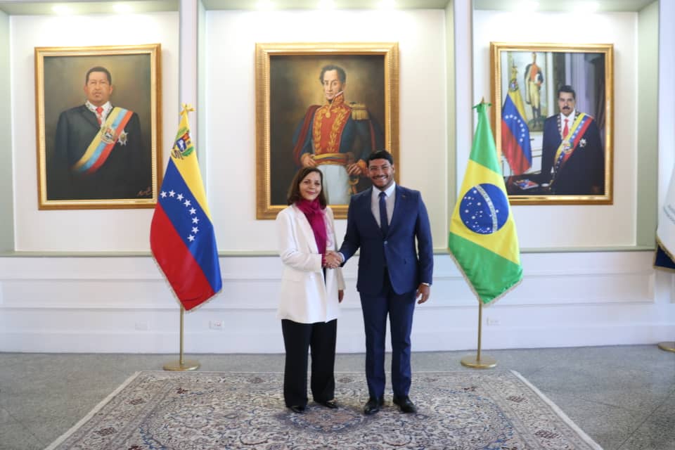 Embajadora designada de Brasil arriba a Venezuela