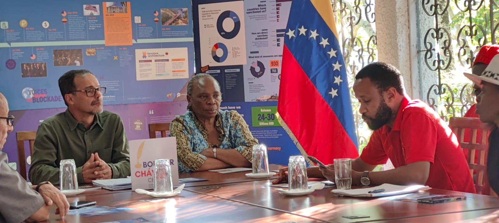 Inauguran en la Embajada de Venezuela en Kenia exhibición «Los Números del Bloqueo»