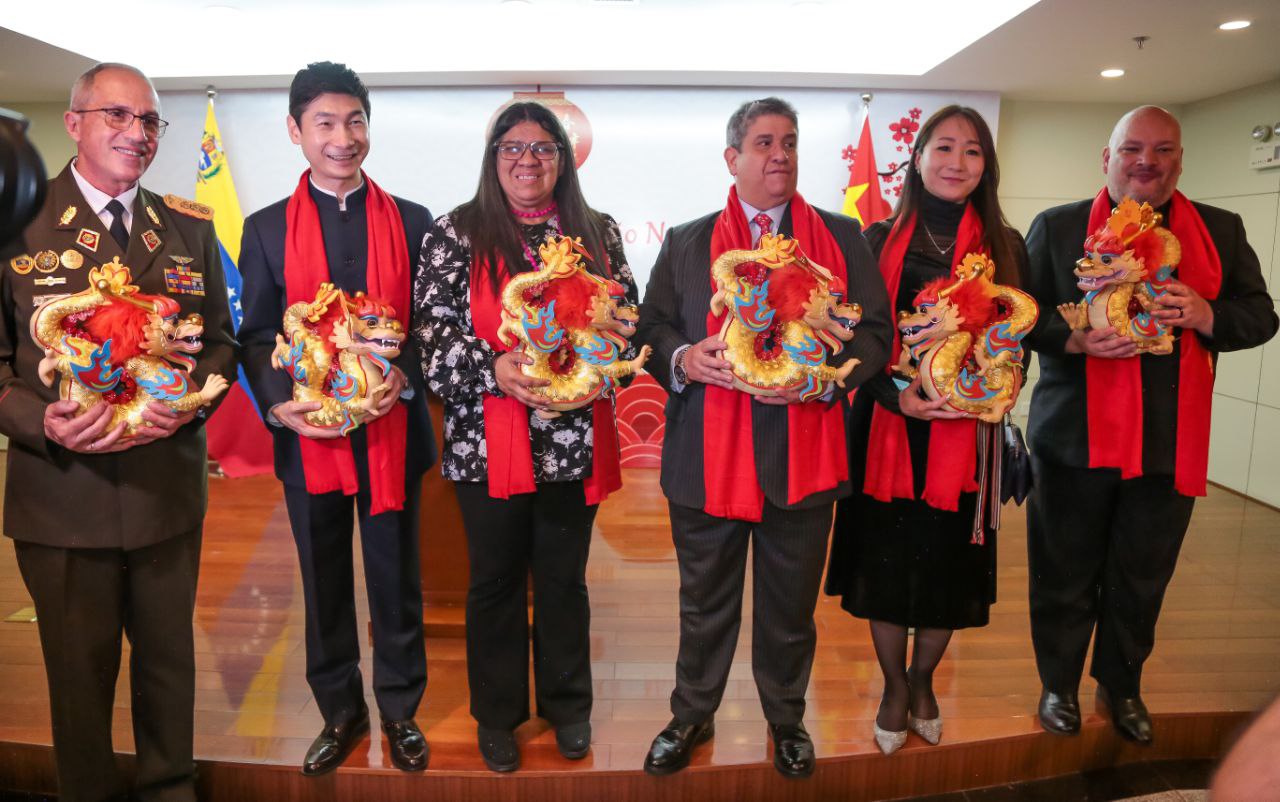 Embajada celebra en Caracas recepción del Año Nuevo Chino