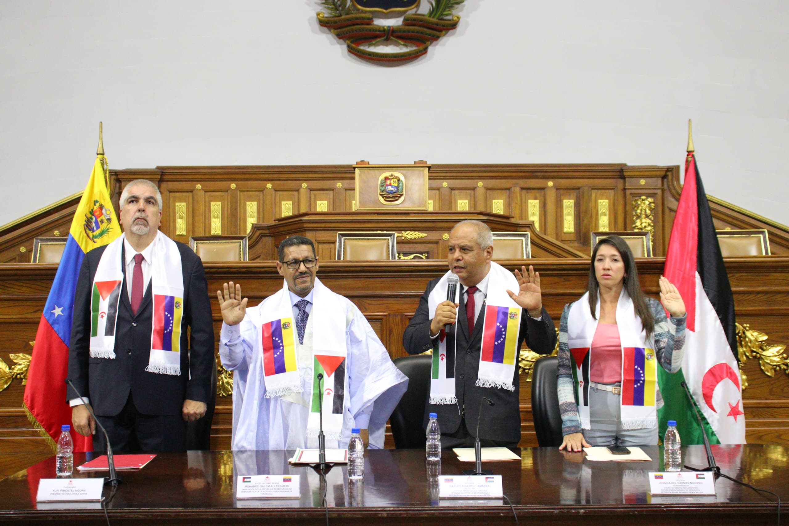 AN instala Grupo de Amistad Parlamentaria Venezuela-República Árabe Saharaui Democrática
