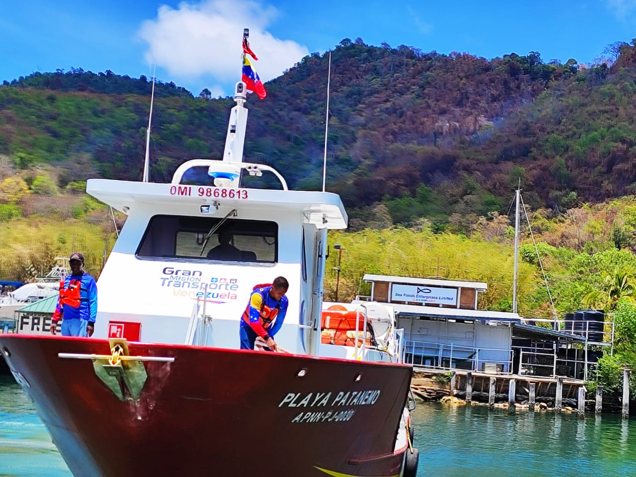 Inaugurada conexión marítima entre Venezuela y Trinidad y Tobago