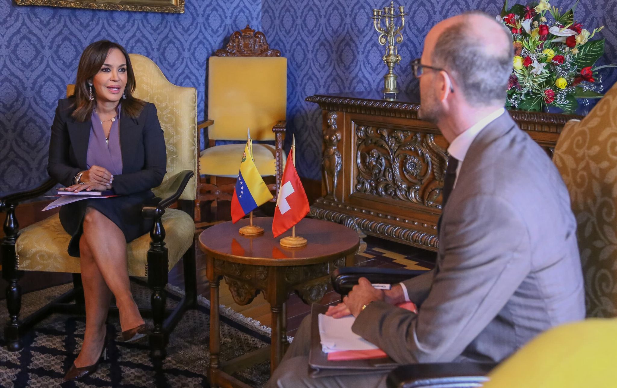 Venezuela y Suiza trabajan para potenciar cooperación cultural y comercial