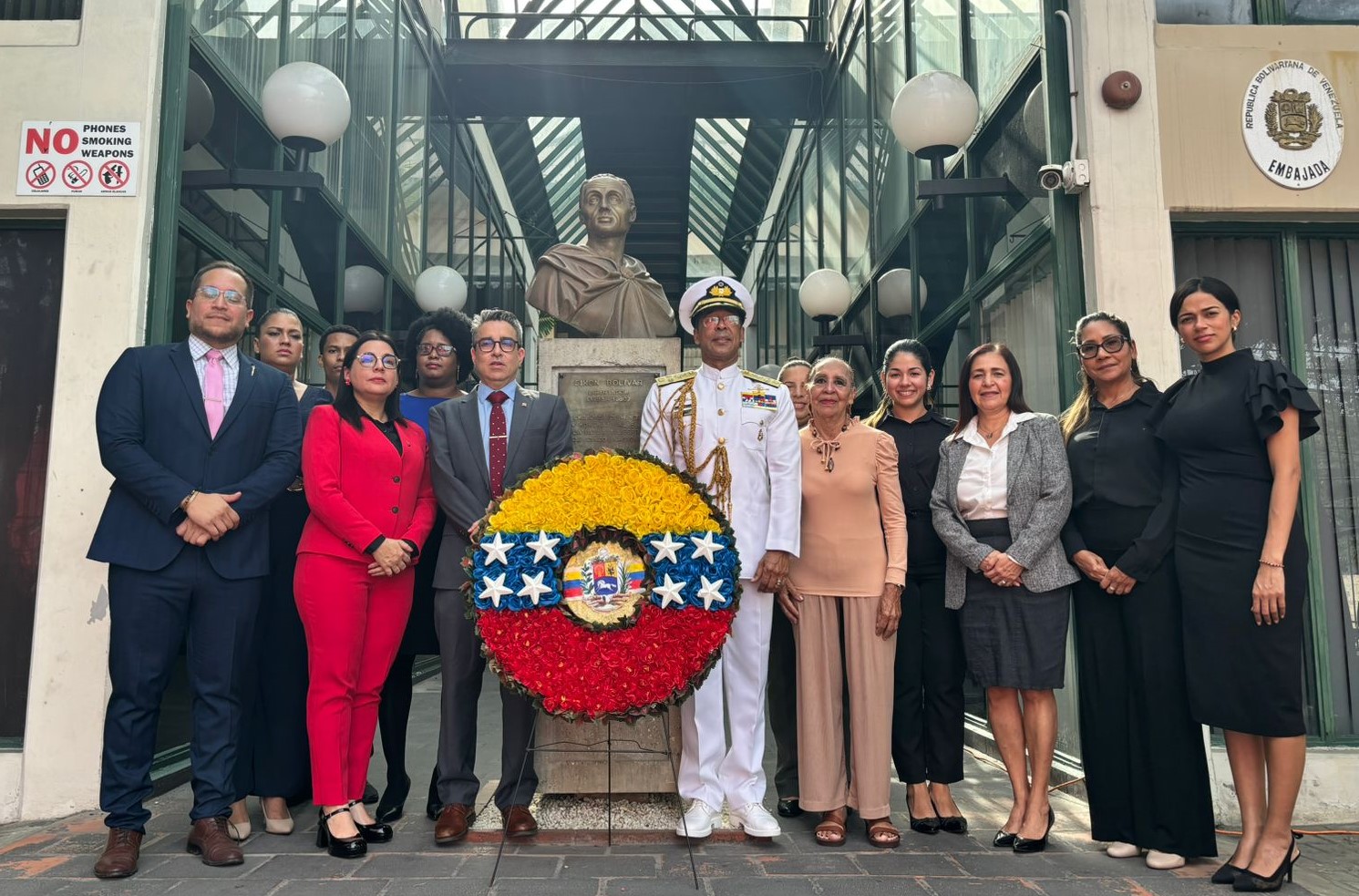 Celebran en Trinidad y Tobago 214 años del Primer Grito de Independencia en Venezuela y 61° aniversario del IVCC