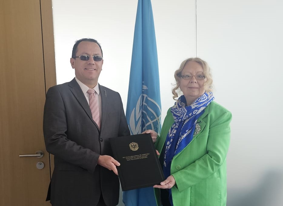 Embajador Alexander Yánez presentó Cartas Credenciales en la ONU Ginebra